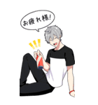 無口男子5【BIG】（個別スタンプ：38）
