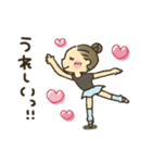 女の子★バレエ（個別スタンプ：6）