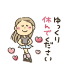女の子★バレエ（個別スタンプ：24）