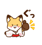 かわいいきつね☆毎年使えるお正月（個別スタンプ：30）