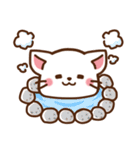 しろねこ♡お正月（年末年始）（個別スタンプ：39）