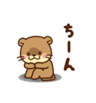 コツメカワウソ♡毎日大切なあなたへ（個別スタンプ：34）