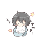 くせっ毛男の子とねこ（個別スタンプ：23）