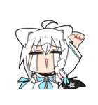 ホロライブ公式スタンプ「白上フブキ」（個別スタンプ：6）