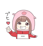 ジャージちゃん16.5（カスタム）（個別スタンプ：22）