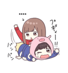 ジャージちゃん16.5（カスタム）（個別スタンプ：32）