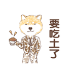 しばいぬ-株式投資(中国語版)（個別スタンプ：30）