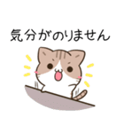 毎日五月病なねこたち3（個別スタンプ：17）