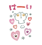 くまぴ★北欧風BIGスタンプ（個別スタンプ：3）