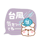 毎日ププちゃん3♥夏・お天気（個別スタンプ：13）
