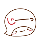 ま～るい吹き出し♥シンプル・でか文字（個別スタンプ：30）