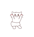 パンツをはいた動くねこのスタンプ（個別スタンプ：19）