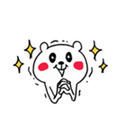 好意・感謝・応援くまさん（個別スタンプ：21）