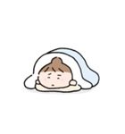 ズボラ女子の毎日使えるスタンプ（個別スタンプ：6）