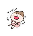 ズボラ女子の毎日使えるスタンプ（個別スタンプ：20）