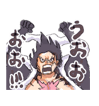 尾田っちの左手で描いたONE PIECEスタンプ2（個別スタンプ：2）