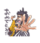 尾田っちの左手で描いたONE PIECEスタンプ2（個別スタンプ：25）