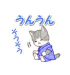 甚平さん猫ちゃんズ（個別スタンプ：23）