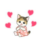 甚平さん猫ちゃんズ（個別スタンプ：29）