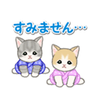 甚平さん猫ちゃんズ（個別スタンプ：32）