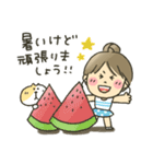 女の子★夏2021（個別スタンプ：1）