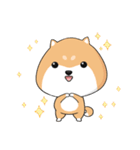 ぷにぷにシバちゃん（個別スタンプ：4）