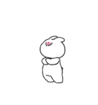 すこぶる動くちびウサギ＆クマ sweet love（個別スタンプ：15）