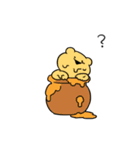 すこぶる動くちびウサギ＆クマ sweet love（個別スタンプ：20）