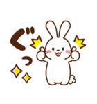 うさぎ♡毎日使える言葉（個別スタンプ：21）