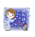 普通に大人女子  夏の日常 (毎日使える編)（個別スタンプ：36）