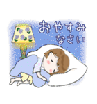 普通に大人女子  夏の日常 (毎日使える編)（個別スタンプ：40）