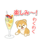 赤ちゃん豆柴と夏スイーツ（個別スタンプ：25）
