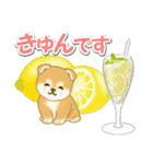 赤ちゃん豆柴と夏スイーツ（個別スタンプ：27）