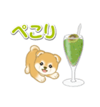 赤ちゃん豆柴と夏スイーツ（個別スタンプ：28）