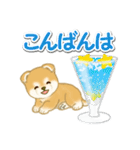 赤ちゃん豆柴と夏スイーツ（個別スタンプ：36）