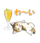 もこもこ猫ちゃんズと夏スイーツ（個別スタンプ：26）