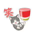 もこもこ猫ちゃんズと夏スイーツ（個別スタンプ：31）