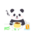 動く！もふもふパンダン ミニ（個別スタンプ：15）