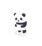 動く！もふもふパンダン ミニ（個別スタンプ：16）