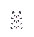 動く！もふもふパンダン ミニ（個別スタンプ：21）