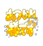 デカ文字つき果物♡ペンギン時々女の子（個別スタンプ：14）