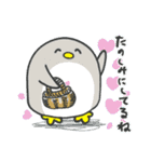 デカ文字つき果物♡ペンギン時々女の子（個別スタンプ：20）