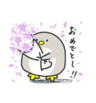 デカ文字つき果物♡ペンギン時々女の子（個別スタンプ：21）