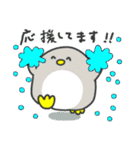 デカ文字つき果物♡ペンギン時々女の子（個別スタンプ：23）
