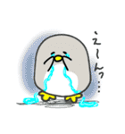 デカ文字つき果物♡ペンギン時々女の子（個別スタンプ：29）