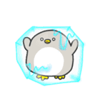 デカ文字つき果物♡ペンギン時々女の子（個別スタンプ：32）