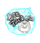 デカ文字つき果物♡ペンギン時々女の子（個別スタンプ：39）