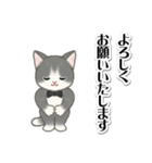 執事猫ちゃん（個別スタンプ：24）