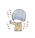 闇男子-ミニver.-4（個別スタンプ：35）