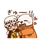 ONE PIECE ベポとローのスタンプ（個別スタンプ：9）